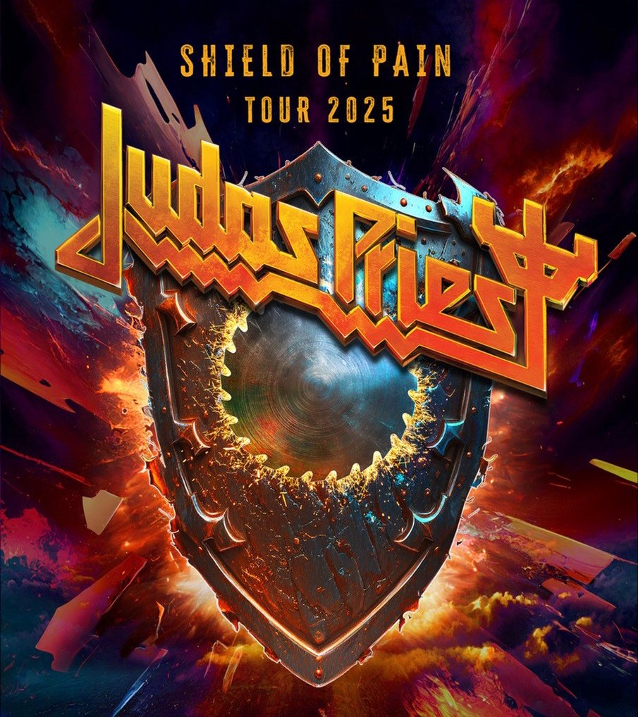 Judas Priest ‘Shield Of Pain’ 2025 European Tour